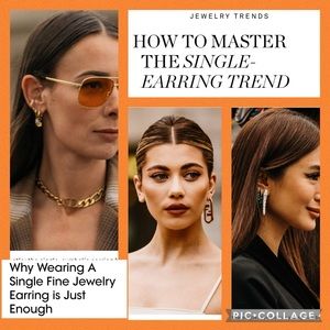 Single Earrings! Sterling CZ Hoops Studs Pearl